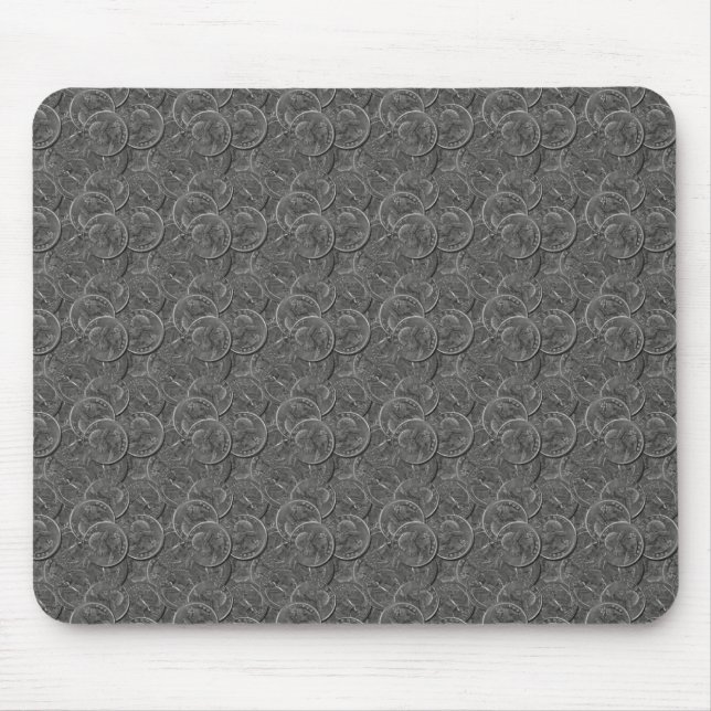 Sliver Coins Mouse Pad (Front)