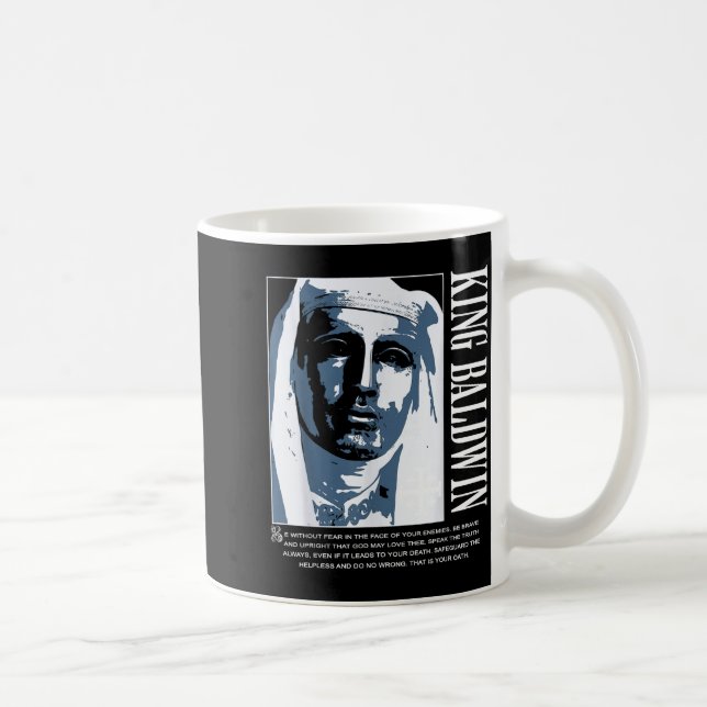 Sliver Mask King Baldwin Iv Meme The Leper King Wa Coffee Mug (Right)