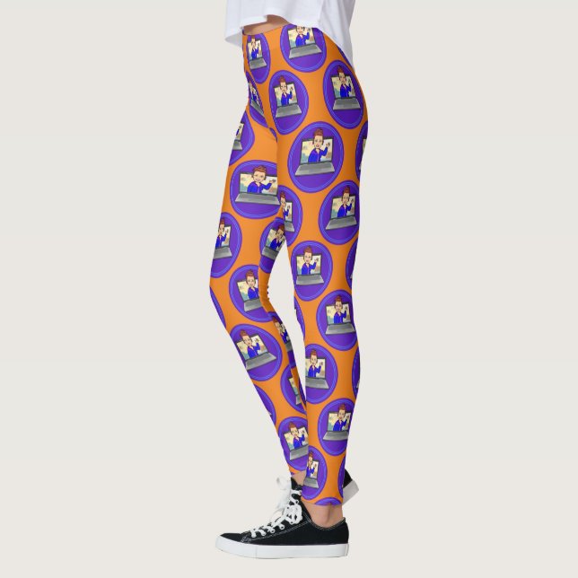 SLJ-VA Cartoon Leggings (Left)