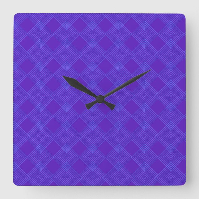 SLJ-VA Design Square Wall Clock (Front)