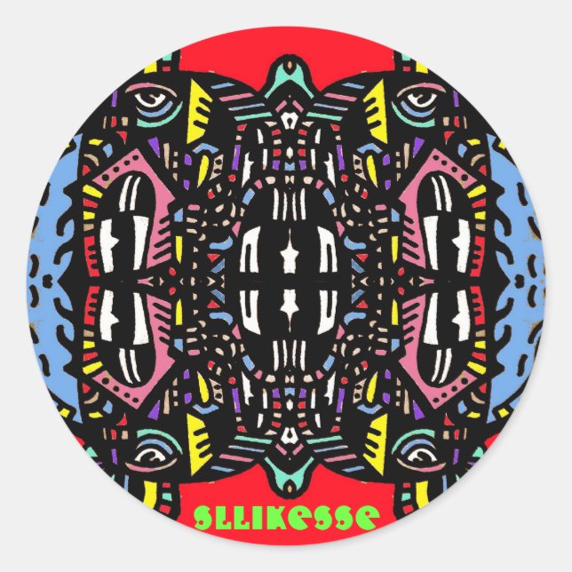 Sllik promo stickers (Front)