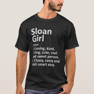 SLOAN GIRL NY NEW YORK Funny City Home Roots Gift T-Shirt