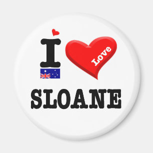 SLOANE - I Love Magnet