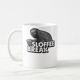 Slofee Break Sloth Coffee For Animal Sloth Lovers Coffee Mug