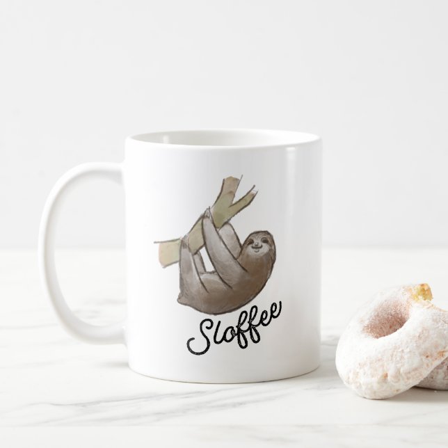 Sloffee Coffee Mug (With Donut)