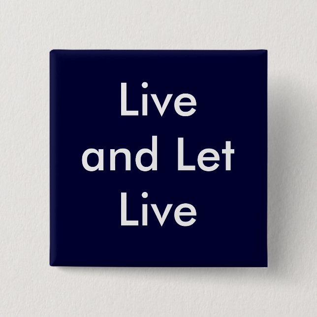 Slogan, AA, Alanon 15 Cm Square Badge (Front)