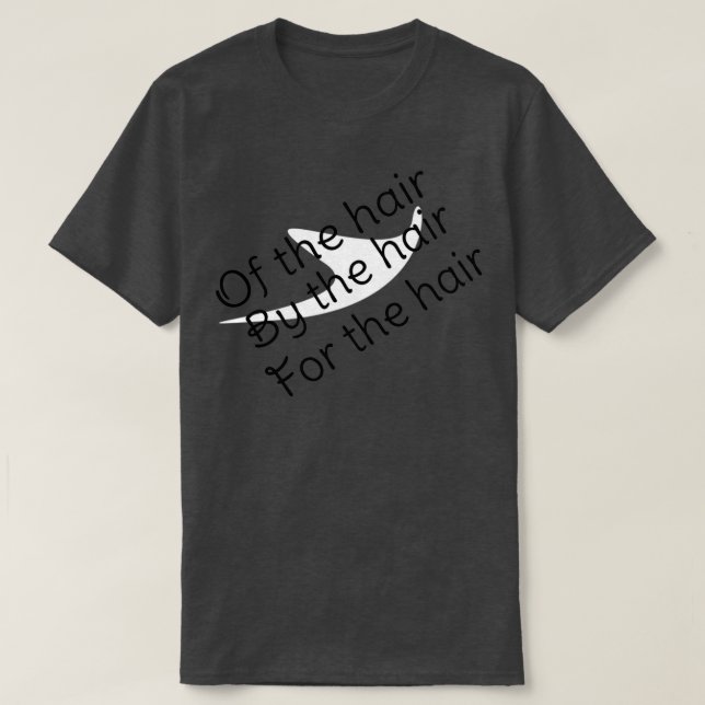 Slogan barber t funny barber t T-Shirt (Design Front)