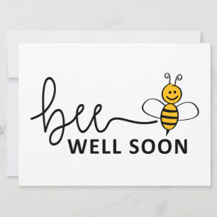 Slogan Bee well soon. Good luck!
