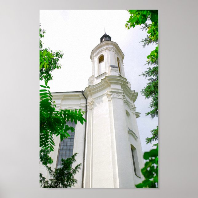 Slonim Belarus Architecture City Cathedral Poster (Front)