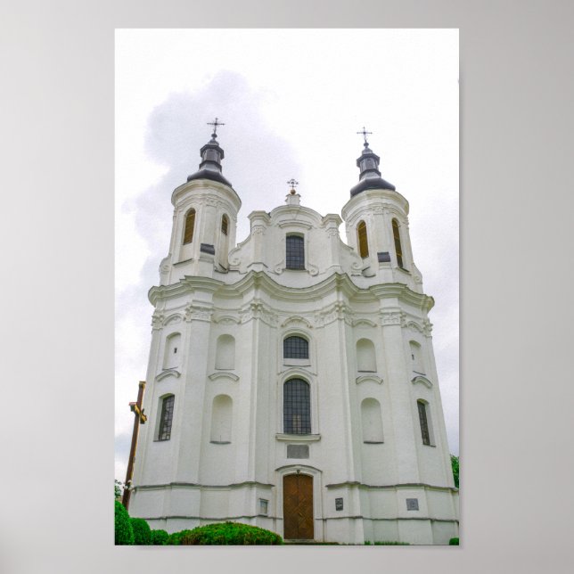 Slonim Belarus Architecture City Cathedral Poster (Front)