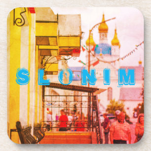 Slonim Belarus Architecture City Street Cityscape Coaster