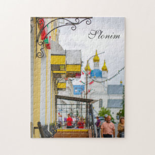 Slonim Belarus Architecture City Street Cityscape Jigsaw Puzzle