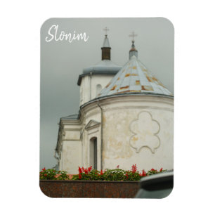 Slonim Belarus Town Architecture Church Magnet