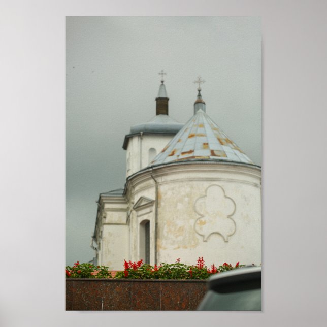 Slonim Belarus Town Architecture Church Poster (Front)