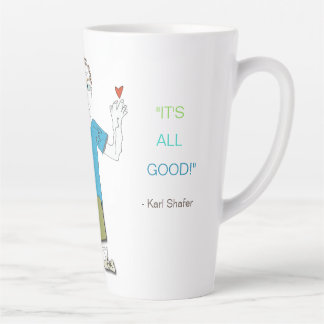 'Slooky - "It's All Good" Latte Mug. Rev. Latte Mug