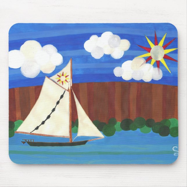 Sloop Clearwater Mouse Pad (Front)