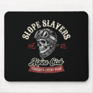 Slope Slayers Freestyle Skiing Skiers Winter Adven Mouse Pad