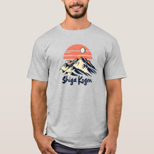 Slopes of Serenity: Shiga Kogen Ski Essence T-Shirt