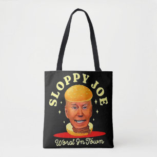 Sloppy Joe Biden Anti President Tote Bag