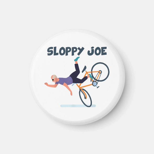 Sloppy Joe Funny Biden Shirt Sloppy Joe Biden Funn Magnet (Front)