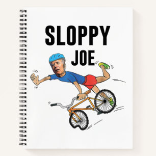 Sloppy Joe Tee Running The Country Is Like Riding Notebook