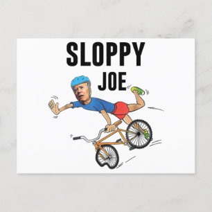 Sloppy Joe Tee Running The Country Is Like Riding Postcard