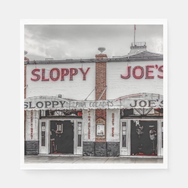 Sloppy Joe's Key West Napkins (Front)