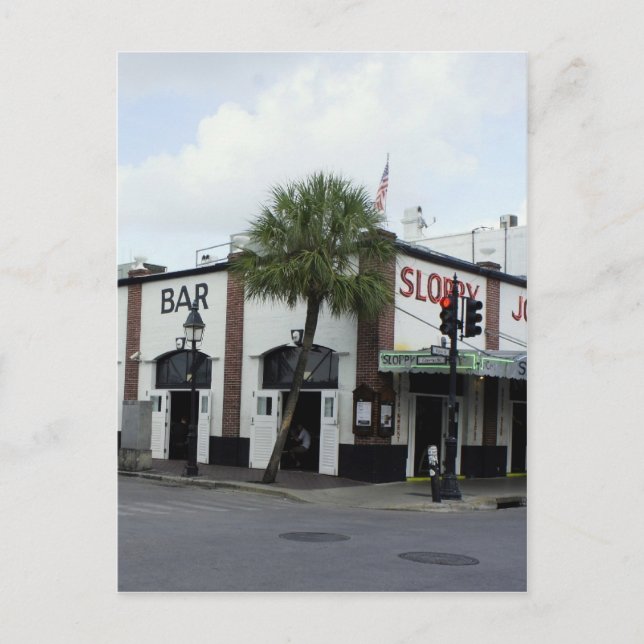 Sloppy Joe's Postcard (Front)