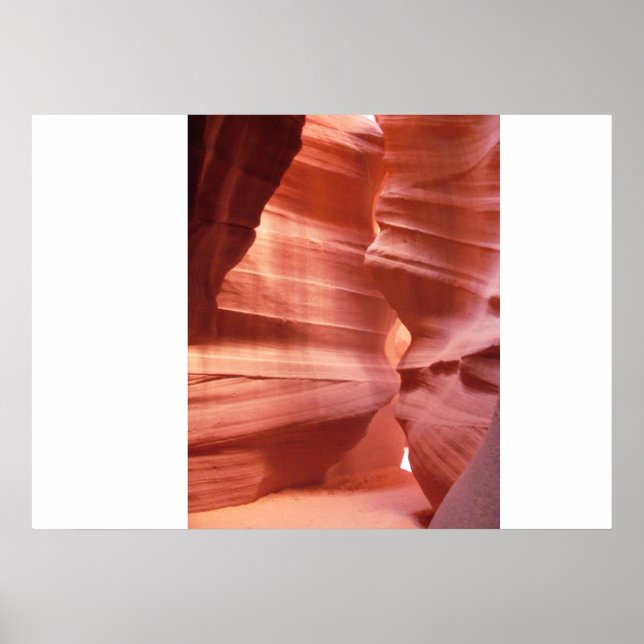 Slot Canyon, Antelope Canyon Poster (Front)