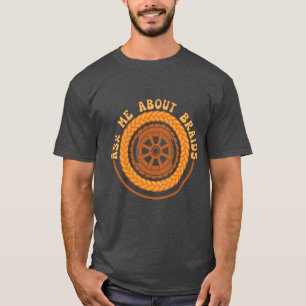 Slot Car Racing RC Car Ask Me About Braids friends T-Shirt