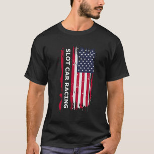 Slot Car Racing Usa Long Sleeve Slot Car Racing Gi T-Shirt
