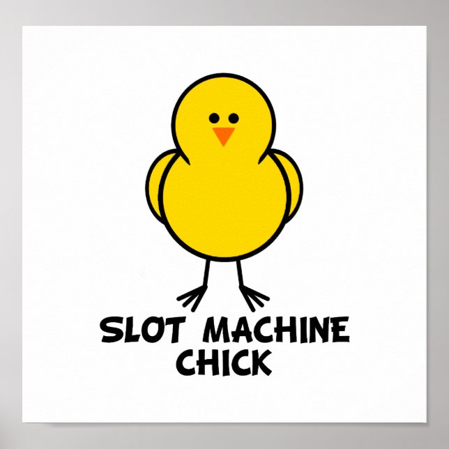 Slot Machine Chick Poster (Front)