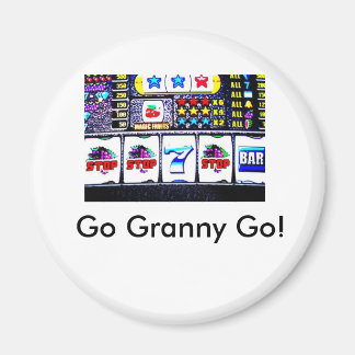 Slot machine, Go Granny Go! Magnet
