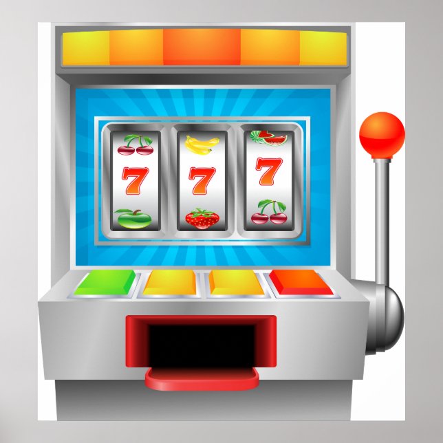 Slot Machine Poster (Front)