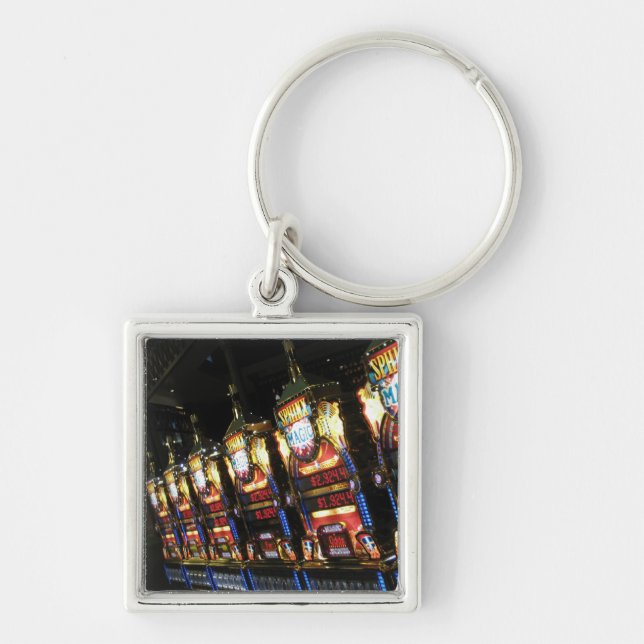 Slot Machines Key Ring (Front)
