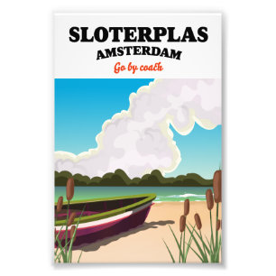 Sloterplas Amsterdam Canvas Print