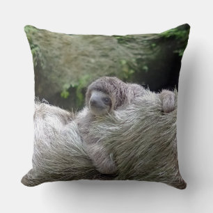 Sloth_20171104_by_JAMFoto Cushion