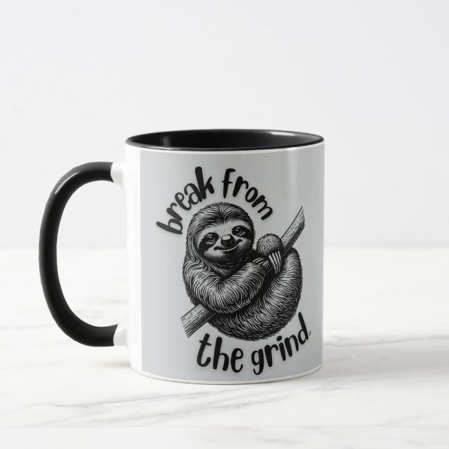 Sloth 2 Coffee Mug (Left)