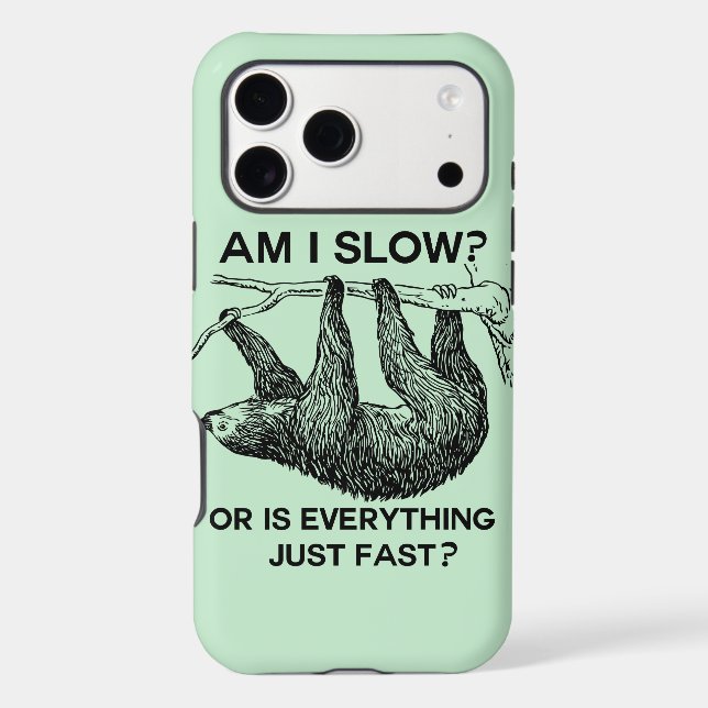 Sloth am I slow? (Back)