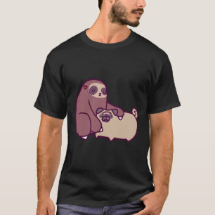 Sloth and Pug Classic T-Shirt 249