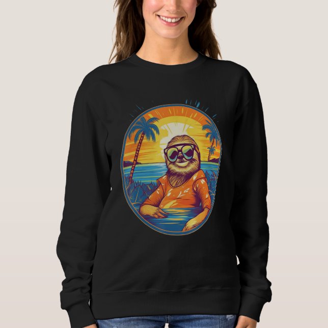 Sloth   Animal Men Women Kids 9 Sweatshirt (Front)