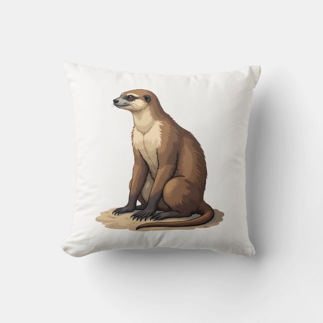 Sloth Antique Engraving Retro Graphic (2) Cushion (Front)