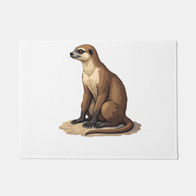 Sloth Antique Engraving Retro Graphic (2) Doormat (Front)