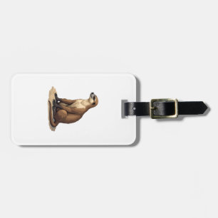 Sloth Antique Engraving Retro Graphic (2) Luggage Tag