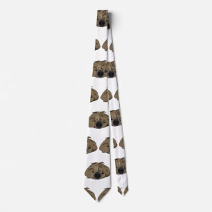 Sloth Art Tie