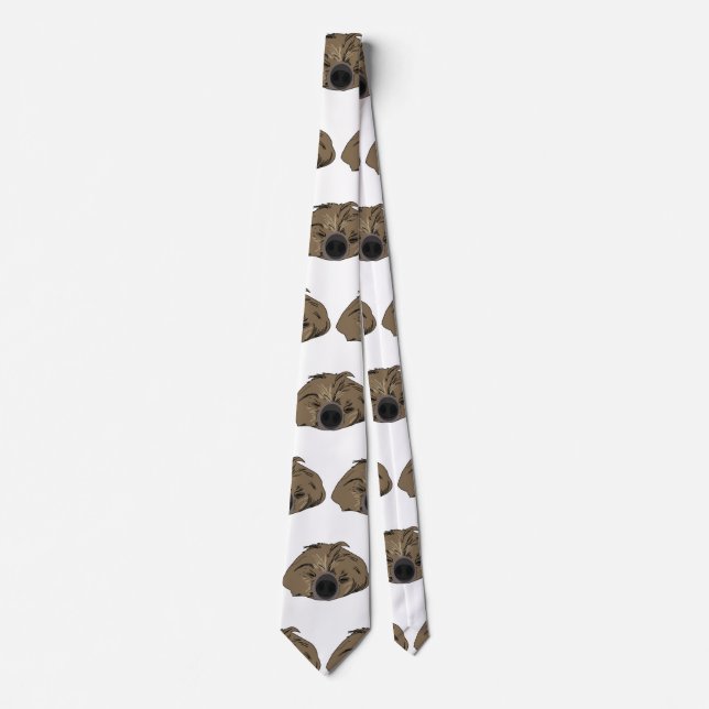 Sloth Art Tie (Front)
