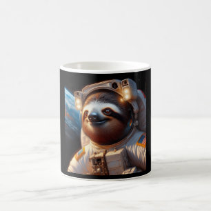 Sloth Astronaut Coffee Mug