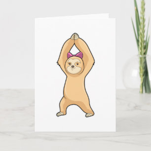 Sloth at Fitness Sports Card