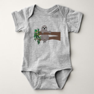 Sloth Baby Bodysuit