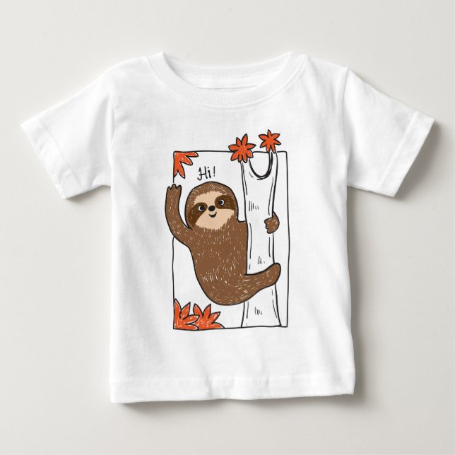 Sloth baby  T-Shirt (Front)